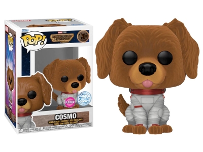 Funko Pop Marvel Guardians  Of The Galaxy Volume 3 - Cosmo Flocked Special Edition