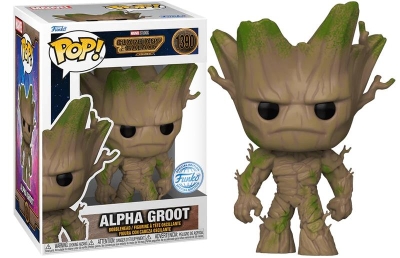 Funko Pop Marvel Guardians Of The Galaxy - Alpha Groot Special Edition No:1390 Bobble-Head