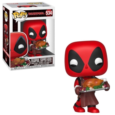 Funko Pop Marvel Holiday Deadpool Supper Hero