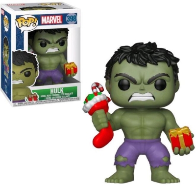 Funko Pop Marvel Holiday Hulk Figürü