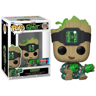 Funko Pop Marvel: I am Groot - Groot Convention Limited Edition No:1116 Bobble-Head