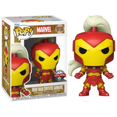 Funko Pop Marvel: Iron Man [Mystic Armor] Special Edition No:918 Bobble-Head