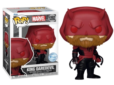 Funko Pop Marvel King Daredevil Special Edition No:1292 Bobble Head