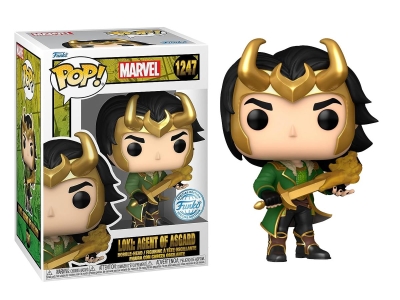 Funko Pop Marvel - Loki: Agent Of Asgard Special Edition No:1247 Bobble-Head