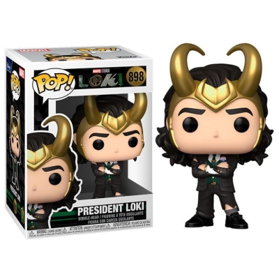 Funko Pop Marvel Loki - President Loki Figürü