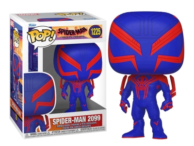 Funko Pop Marvel Spider-Man Across The Spider-Verse Spider-Man 2099 No:1225 Bobble-Head