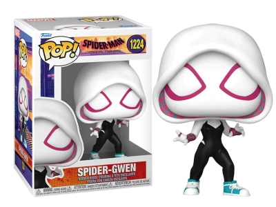 Funko Pop Marvel Spider-Man Across The Spider-Verse Spider-Gwen No:1224 Bobble-Head