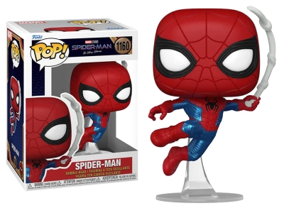 Funko Pop Marvel: Spider-Man No Way Home - Spider Man Finale Suit No:1160 Bobble-Head