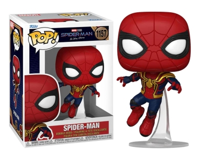 Funko Pop Marvel: Spider-Man No Way Home - Spider Man Leaping No:1157 Bobble-Head