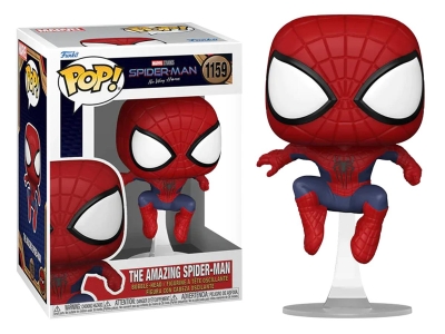 Funko Pop Marvel: Spider-Man No Way Home - The Amazing Spider Man Leaping No:1159 Bobble-Head