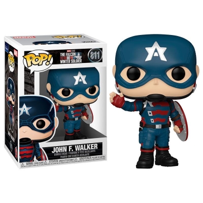 Funko Pop Marvel The Falcon & Winter Soldier John F. Walker Figürü