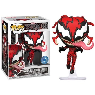 Funko Pop Marvel Venom Carnage Carla Unger Us Exclusive