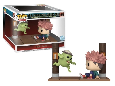 Funko Pop Moment Jujutsu Kaisen - Yuji Itadori With Cursed Doll Special Edition No:1541
