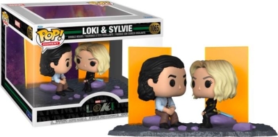Funko Pop Moment: Marvel Loki - Loki & Sylvie Special Edition No:1065 Bobble-Head