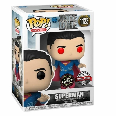 Funko Pop Movies DC: Justice League - Superman Special Chase Limited Edition No:1123