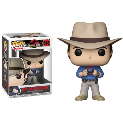 Funko Pop Movies Jurassic Park Dr Alan Grant Figürü