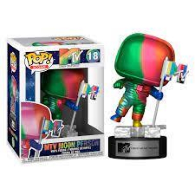 Funko Pop MTV: Moon Person Rainbow - Metallic  Figürü