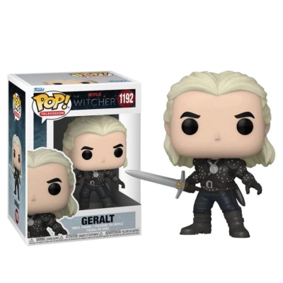 Funko Pop Netflix The Witcher - Geralt Figürü