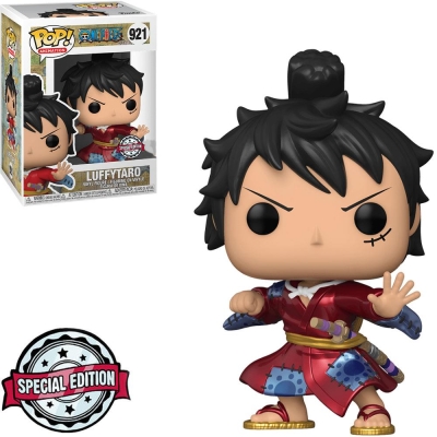 Funko Pop : One Piece - Luffytaro In Kimono Metallic Special Edition No:921