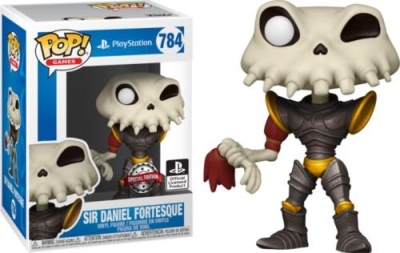 Funko Pop Playstation: MediEvil - Sir Daniel Fortesque Special Edition No:784
