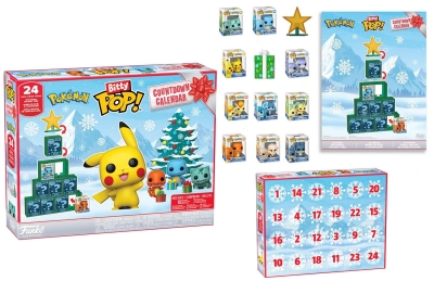 Funko Pop Bitty Pokemon Bitty 24-Day Countdown Advent Calendar 24 Bitty