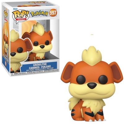 Funko Pop: Pokemon Growlithe Canincs Pukano No:597