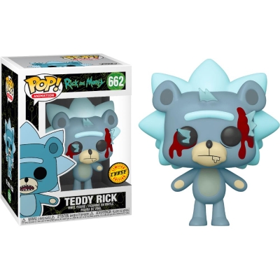 Funko Pop Rick And Morty Teddy Rick Chase Limited Edition