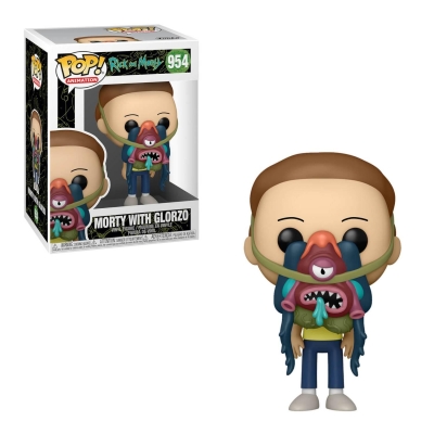 Funko Pop Rick & Morty - Morty With Glorzo Figürü