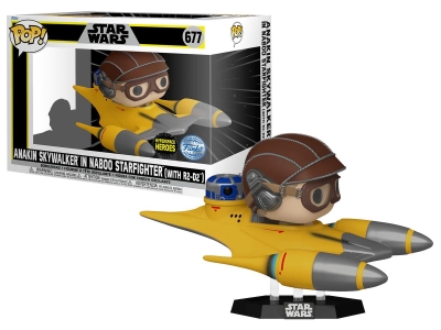 Funko Pop Rides Deluxe: Disney Star Wars Luke Skywalker İn T 47 Airspeeder Special Edition