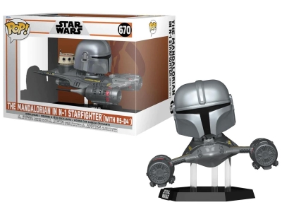 Funko Pop Rides: Disney: Star Wars The Mandalorian The Mandalorian İn N1 Starfighter