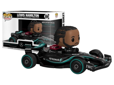Funko Pop Rides Super Deluxe: Formula 1 Mercedes Amg Petronas Lewis Hamilton No:308