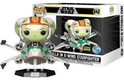 Funko Pop Rides Super Deluxe Disney Star Wars Rebels - Hera Syndulla İn X-Wing Starfighter