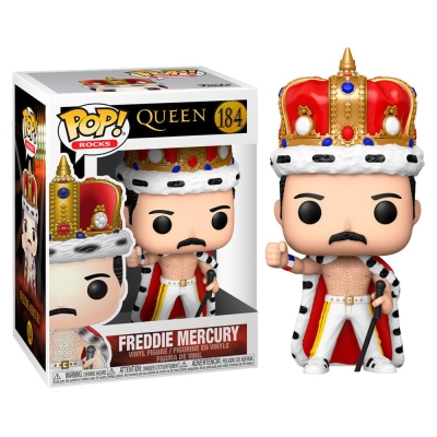 Funko Pop Rock Queen Freddie Mercury King Figürü