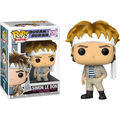 Funko Pop Rocks Duran Duran Simon Le Bon Figürü