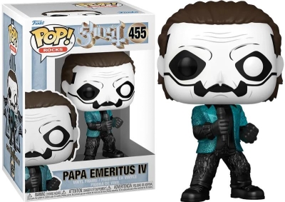 Funko Pop Rocks Ghost - Papa Emeritus Iv (glitter) No:455