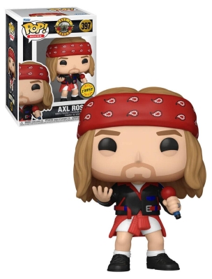 Funko Pop Rocks Guns N Roses - Axl Rose 1992 Chase Limited Edition No:397