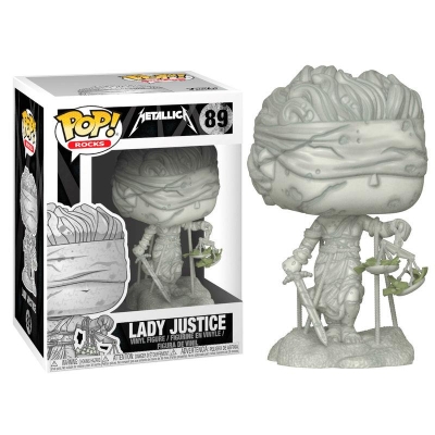 Funko Pop Rocks Metallica Lady Justice Figürü