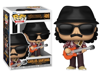 Funko Pop Rocks Santana - Carlos Santana No:409