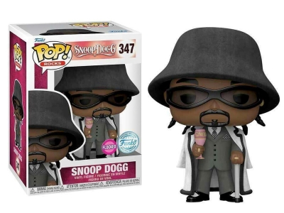 Funko Pop Rocks Snoop Dogg Flocked Special Edition No:347