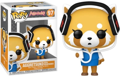 Funko Pop Sanrio Aggretsuko - Aggretsuko With Headphones No:97