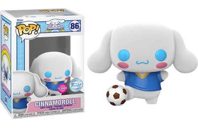 Funko Pop Sanrio Cinnamoroll - Cinnamoroll With Soccer Ball Flocked Special Edition No:86