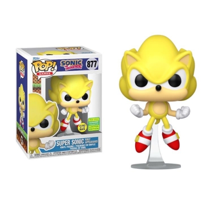 Funko Pop: Sonic The Hedgehog - Super Sonic First Appearance Convention Limited Edition No:877