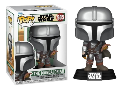 Funko Pop Star Wars: Book Of Boba Fett - The Mandalorian w/Pouch No:585