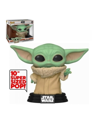 Funko Pop Star Wars Mandalorian - The Child Yoda - 10 Inc Büyük Boy 25 Cm