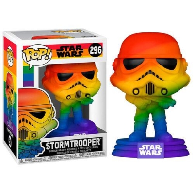 Funko Pop Star Wars Pride Stormtrooper Rnbw Figürü