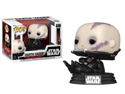 Funko Pop Star Wars Return Of The Jedi 40th - Darth Vader Unmasked No:610 Bobble-Head