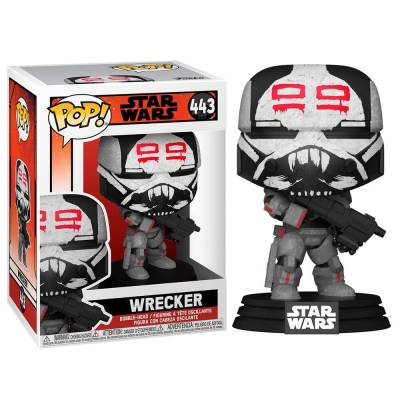 Funko Pop Star Wars: The Bad Batch - Wrecker Figürü