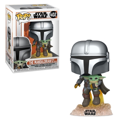 Funko Pop Star Wars The Mandalorian Flying W The Child Figürü