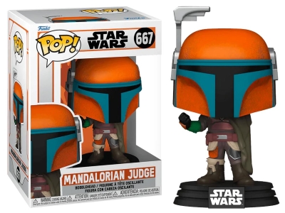 Funko Pop Star Wars The Mandalorian - Mandalorian Judge No:667 Bobble-Head