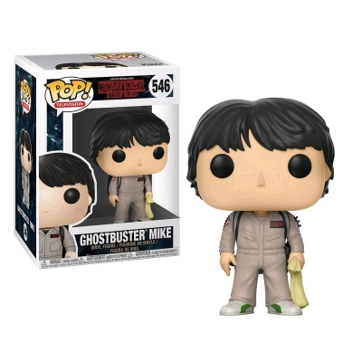 Funko Pop Stranger Things Ghostbuster Mike Figürü